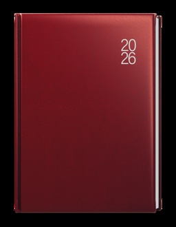 Papírenské zboží - Týdenní diář - Tomáš - Balacron - A4 - bordó