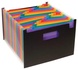 Papírenské zboží - Aktentasche mit Fächern Rainbow Class, 25-teilig, schwarz, PP, VIQUEL