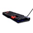 Papírenské zboží - Red Fighter K1, Tastatur US, Game, unterbeleuchtet typ verkabelt (USB), schwarz, 3 farbige Hintergrundbeleuchtung