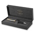 Papírenské zboží - Parker Sonnet Premium Metal Black GT Kugelschreiber