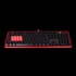 Papírenské zboží - A4Tech B2278, Tastatur CZ, Game, optische Schalter typ verkabelt (USB), schwarz/rot