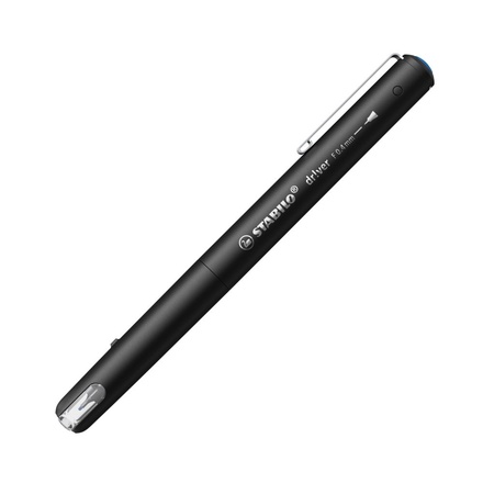 Papírenské zboží - Prémiový jemný liner STABILO dr!ver - fine - modrá