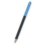 Papírenské zboží - Grafitová tužka Jumbo Grip Two Tone, modrá / černá Faber-Castell 511910