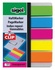 Papírenské zboží - Lesezeichen mit Clip 5x25 Blätter, 12x50 mm SIGEL Brillant, Farbmix