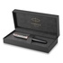 Papírenské zboží - Parker Sonnet Premium Metal Grey PGT F-Feder