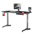 Papírenské zboží - ULTRADESK Spieltisch FRAG - BLACK, 140x66 cm, 76 cm, mit XXL-Mauspad, mit Ultradesk BEAM