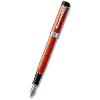 Papírenské zboží - Parker Duofold Classic Big Red Vintage CT hrot M