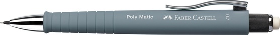 Papírenské zboží - Druckbleistift Poly Matic, grau Faber-Castell 133388