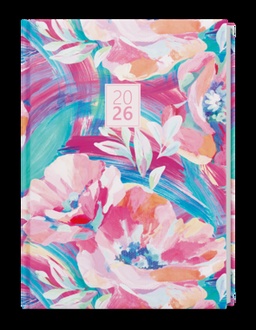 Papírenské zboží - Týdenní diář - Prokop - Lamino - B6 - Růžový