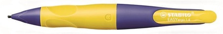 Papírenské zboží - Ergonomischer Druckbleistift für Rechtshänder STABILO EASYergo 1,4 lila/gelb - HB