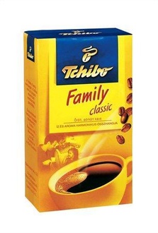 Papírenské zboží - Káva mletá, pražená, vakuově balené, 250 g, TCHIBO "Tchibo Family"