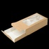 Papírenské zboží - ECO-Papierbox für Makronen 180x55x55 mm braun mit Fenster [50 Stück]