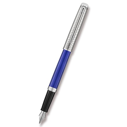 Papírenské zboží - Waterman Hémisphere DeLuxe Blue Wave hrot M