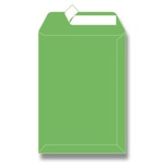 Papírenské zboží - Barevná obálka Clairefontaine, C4 229 x 324 mm, zelená, 5 ks