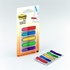 Papírenské zboží - Lesezeichen mit Magazin, 5x20 Blatt, 11,9x43,2 mm, Pfeilform, gemischte Farben, 3M POSTIT