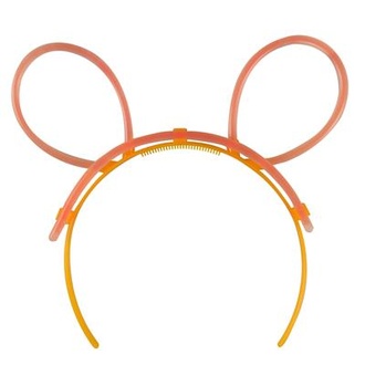 Papírenské zboží - Svítící čelenka s oušky, mix barev [1 ks]