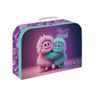 Papírenské zboží - Kufřík lamino 34 cm Monster