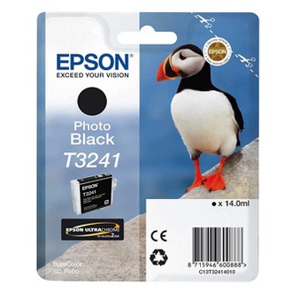 Papírenské zboží - Epson originální ink C13T32414010, photo black, 14ml, Epson SureColor SC-P400
