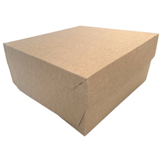 Papírenské zboží - Dortová krabice KRAFT 22x22x9 cm [50 ks]