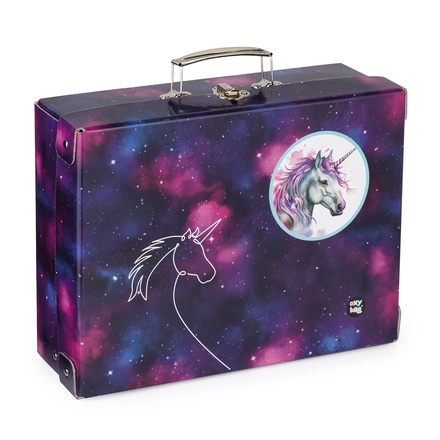 Papírenské zboží - Kufřík lamino hranatý A4 OXY GO Unicorn