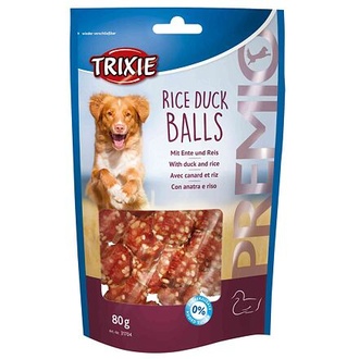 Papírenské zboží - Premio RICE DUCK BALLS - kuličky kachna a rýže 80 g 