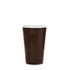 Papírenské zboží - Kaffeebecher (PP) braun/weiß durchmesser 70mm 0,2L [100 St.]