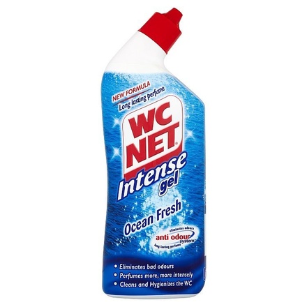 Papírenské zboží - Wc Net Intense Ocean Wc gelový čistič 750 ml