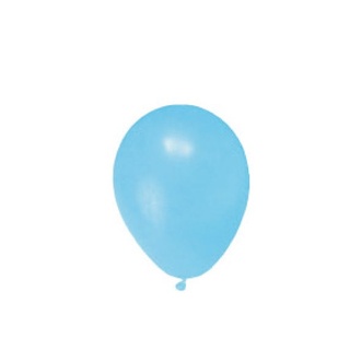 Papírenské zboží - Nafukovací balónky světle modré "M" [100 ks]