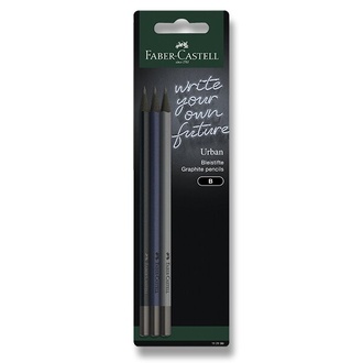Papírenské zboží - Grafitová tužka Faber-Castell Urban 3 ks, tvrdost B