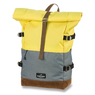 Papírenské zboží - Batoh Walker Roll-up Two Butter/ Grey