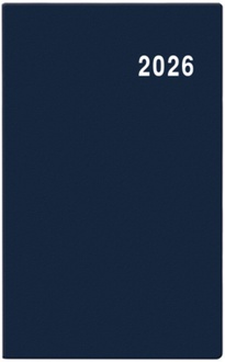 Papírenské zboží - Měsíční diář - Marika - PVC - modrá