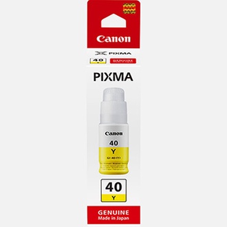 Papírenské zboží - Canon originální ink 3402C001, yellow, 7700str., 70ml, GI-40 Y, Canon PIXMA G5040,G6040