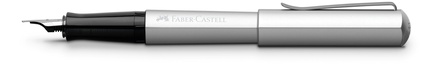 Papírenské zboží - Füllfederhalter Hexo, M, Silber Faber-Castell 150510