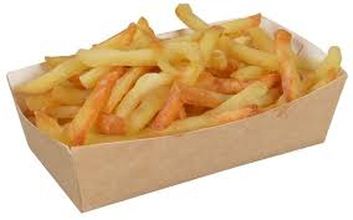 Papírenské zboží - Papírová miska na hranolky 16 x 10 cm [90 ks]