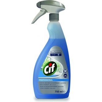 Papírenské zboží - Čistící prostředek na sklo, 750 ml, CIF