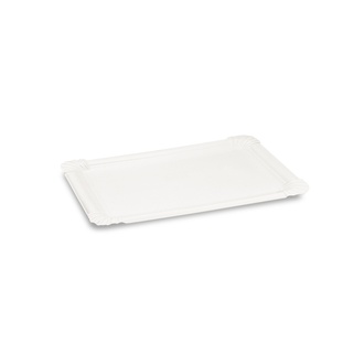 Papírenské zboží - Papírový tácek (FSC Mix) bílý 13 x 19 cm [10 ks]