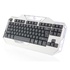 Papírenské zboží - E-blue Auroza, Tastatur-Set mit optischer Game-Maus, US, Game, verkabelt (USB), weiss