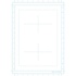 Papírenské zboží - Blok Clairefontaine Manga BD Comic squares A4, 40 listů, 200 g