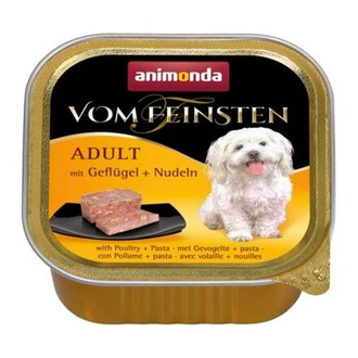 Papírenské zboží - ANIMONDA paštika ADULT - drůbež, těstoviny pro psy 150g 