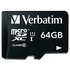 Papírenské zboží - Verbatim 64GB, micro SDXC, 44084, UHS-I U1 (Class 10), mit Adapter