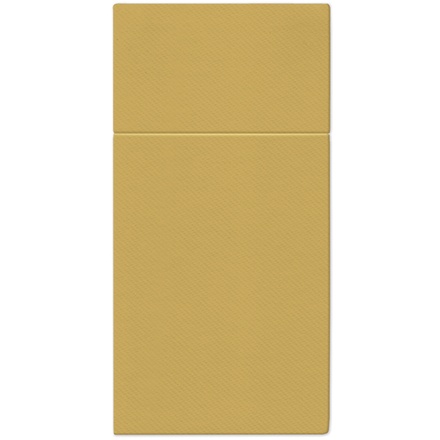 Papírenské zboží - Ubrousky na příbory PAW AIRLAID 40x40 cm My Monocolor gold [25 ks]