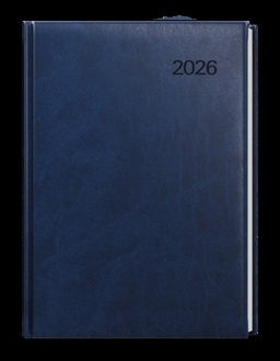 Papírenské zboží - Týdenní diář - Oskar - Vivella - A5 - modrá