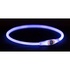 Papírenské zboží - Blitzlichtring USB, Blitzhalsband, blau S-M: 40 cm/ 8 mm