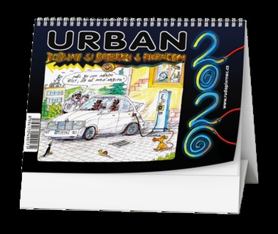 Papírenské zboží - Urban 2026…Dobijme si baterku s Pivrncem