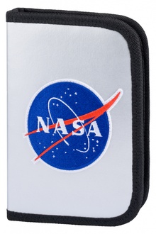 Papírenské zboží - BAAGL Školní penál klasik dvě chlopně NASA