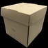 Papírenské zboží - Burgerbox (PAP FSC Mix) faltbar fettdicht kraft 120 x 120 x 100 mm [100 St.]