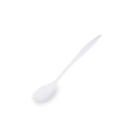 Papírenské zboží - Koktejlová lžička bílá 21 cm [100 ks]
