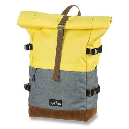 Papírenské zboží - Batoh Walker Roll-up Two Butter/ Grey