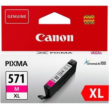 Papírenské zboží - CLI-571MXL Toner pro Pixma MG5750,6850,7750 tiskárny, CANON magenta, 11 ml
