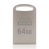 Papírenské zboží - Goodram USB flash disk, USB 3.0 (3.2 Gen 1), 64GB, UPO3, silbern, UPO3-0640S0R11, USB A, mit Haken